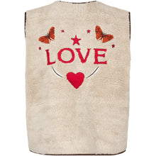 Indlæs billede til gallerivisning LOLLYS LAUNDRY Jace Love Vest Sl Beige