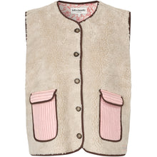 Indlæs billede til gallerivisning LOLLYS LAUNDRY Jace Love Vest Sl Beige