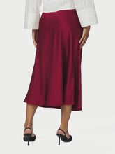 Indlæs billede til gallerivisning NEO NOIR Bovary Skirt Dark Red