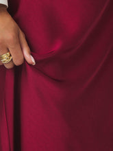 Indlæs billede til gallerivisning NEO NOIR Bovary Skirt Dark Red
