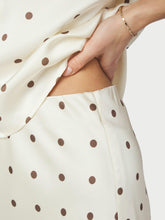 Indlæs billede til gallerivisning NEO NOIR Bovary Dotted Skirt Creme