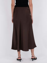 Indlæs billede til gallerivisning NEO NOIR Bovary Skirt Dark Brown