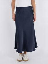 Indlæs billede til gallerivisning NEO NOIR Bovary Skirt Midnight Blue