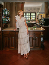 Indlæs billede til gallerivisning NEO NOIR Felicia Voile Skirt Ivory