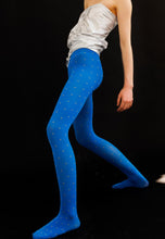 Indlæs billede til gallerivisning SNEAKY FOX Dot Pantyhose Princess Blue