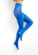 Indlæs billede til gallerivisning SNEAKY FOX Dot Pantyhose Princess Blue