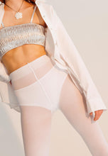 Indlæs billede til gallerivisning SNEAKY FOX Ingrid Pantyhose Hvid