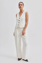 Indlæs billede til gallerivisning SECOND FEMALE Lino New Trousers Antique White
