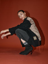 Indlæs billede til gallerivisning HEYANNO Rich Quilt Cardigan Black