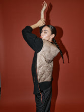 Indlæs billede til gallerivisning HEYANNO Rich Quilt Cardigan Black