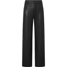 Indlæs billede til gallerivisning DEPECHE Boa Pants Full Length Black