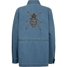 Indlæs billede til gallerivisning DEPECHE Lilly Jacket Denim Blue