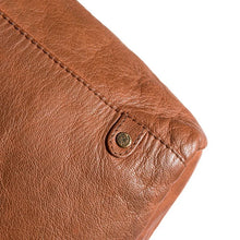 Indlæs billede til gallerivisning DEPECHE Shopper Cognac