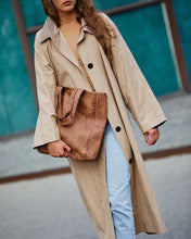 Indlæs billede til gallerivisning DEPECHE Shopper Chestnut