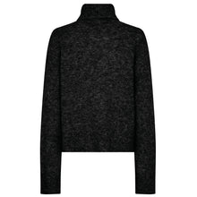 Indlæs billede til gallerivisning MOS MOSH Aidy Thora Rollneck Knit Black