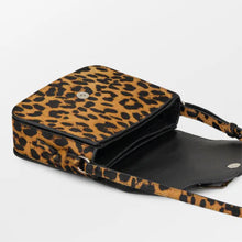 Indlæs billede til gallerivisning BECK SÖNDERGAARD Leopa Leather Iris Bucket Bag Black
