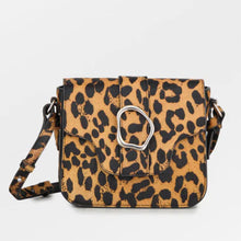 Indlæs billede til gallerivisning BECK SÖNDERGAARD Leopa Leather Iris Bucket Bag Black