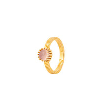Indlæs billede til gallerivisning HOUSE OF VINCENT Fortune Teller Ring Rosakvarts