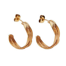 Indlæs billede til gallerivisning PICO COPENHAGEN Braid Stud Hoops
