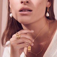 Indlæs billede til gallerivisning MAANESTEN Una Halskæde Sølv