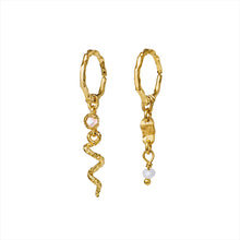 Indlæs billede til gallerivisning MAANESTEN Evelyn Earring (guld/sølv)