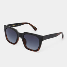 Indlæs billede til gallerivisning A.KJAERBEDE Nancy Black Demi Tortoise