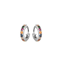 Indlæs billede til gallerivisning MAANESTEN Nubia Hoops Øreringe Small (guld/sølv)