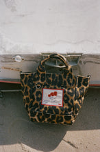 Indlæs billede til gallerivisning BECK SÖNDERGAARD Leopa Canvas Gabby Bag Sort
