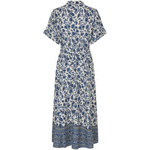 Indlæs billede til gallerivisning LOLLYS LAUNDRY Myra Midi Dress SS Blue
