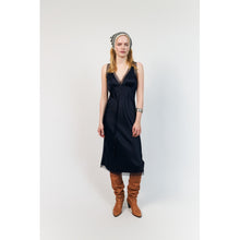 Indlæs billede til gallerivisning LOLLYS LAUNDRY Clari Midi Dress Sl Dark Blue
