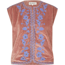 Indlæs billede til gallerivisning LOLLYS LAUNDRY Bin Vest Sl Dusty Rose
