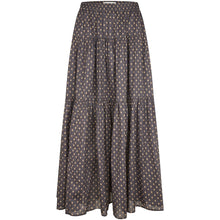 Indlæs billede til gallerivisning LOLLYS LAUNDRY Sunset Maxi Skirt Dark Blue
