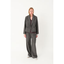 Indlæs billede til gallerivisning LOLLYS LAUNDRY Antonella Short Blazer Grey
