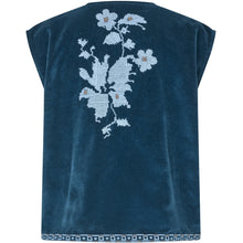 Indlæs billede til gallerivisning LOLLYS LAUNDRY Bin Vest Sl Blue

