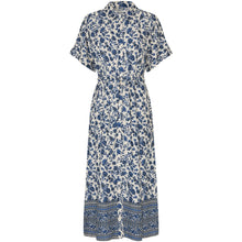 Indlæs billede til gallerivisning LOLLYS LAUNDRY Myra Midi Dress SS Blue
