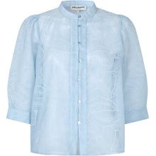 Indlæs billede til gallerivisning LOLLYS LAUNDRY Bono Shirt SS Light Blue
