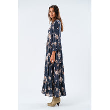 Indlæs billede til gallerivisning LOLLYS LAUNDRY Neel Maxi Dress Dark Blue
