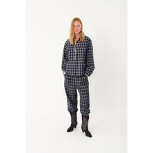 Indlæs billede til gallerivisning LOLLYS LAUNDRY Siv Shirt Ls Dark Blue
