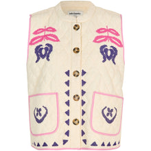 Indlæs billede til gallerivisning LOLLYS LAUNDRY Cairo Vest Creme
