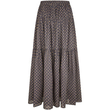 Indlæs billede til gallerivisning LOLLYS LAUNDRY Sunset Maxi Skirt Dark Blue
