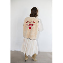 Indlæs billede til gallerivisning LOLLYS LAUNDRY Jace Love Vest Sl Beige
