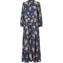 Indlæs billede til gallerivisning LOLLYS LAUNDRY Neel Maxi Dress Dark Blue
