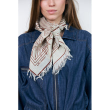 Indlæs billede til gallerivisning LOLLYS LAUNDRY Noor Scarf Brown
