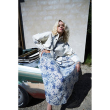 Indlæs billede til gallerivisning LOLLYS LAUNDRY Myra Maxi Skirt Dark Blue
