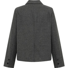 Indlæs billede til gallerivisning LOLLYS LAUNDRY Antonella Short Blazer Dark Grey
