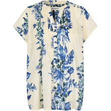 Indlæs billede til gallerivisning LOLLYS LAUNDRY Heather Top SS Blue

