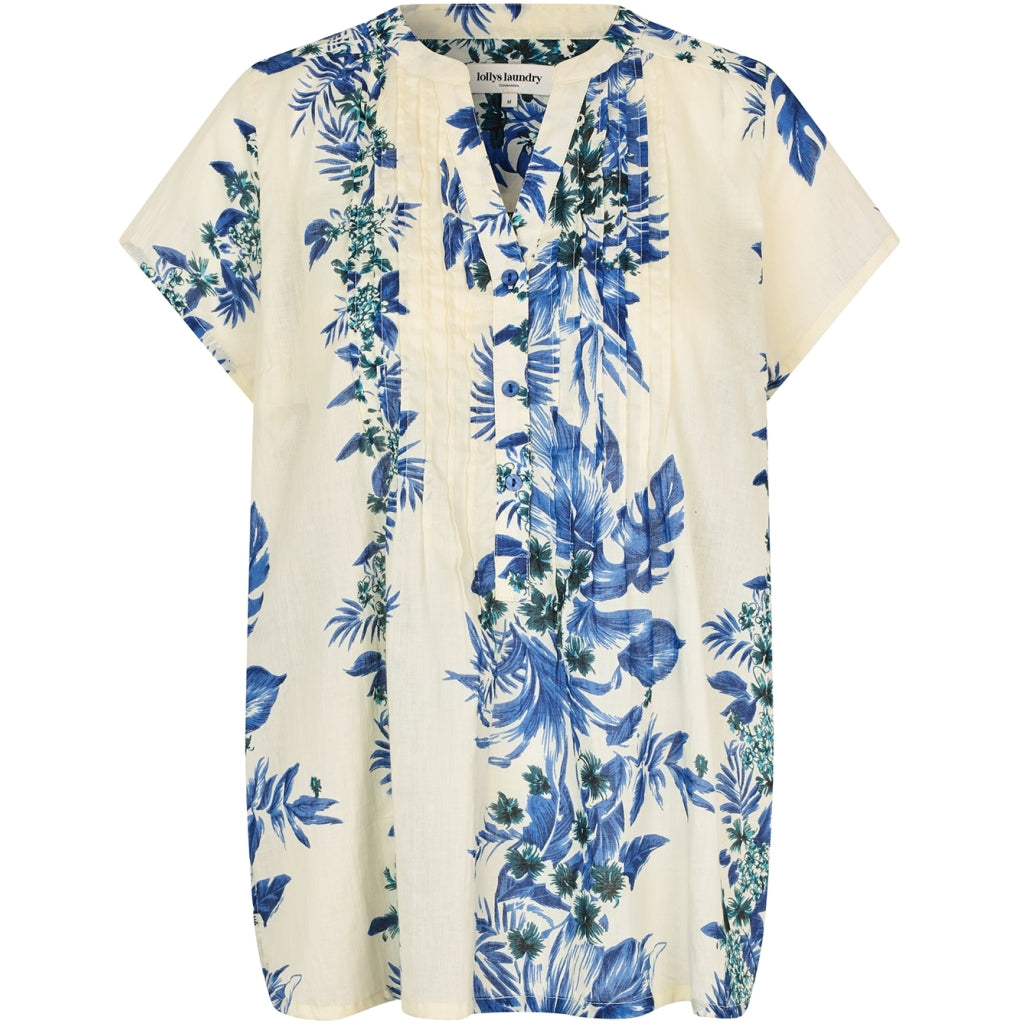 LOLLYS LAUNDRY Heather Top SS Blue