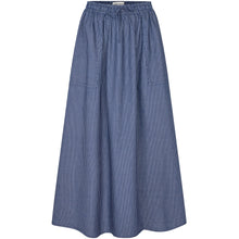 Indlæs billede til gallerivisning LOLLYS LAUNDRY Akanell Maxi Skirt Dark Blue

