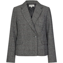 Indlæs billede til gallerivisning LOLLYS LAUNDRY Antonella Short Blazer Grey
