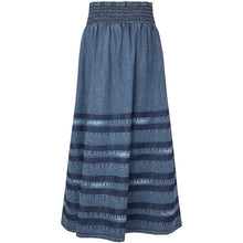 Indlæs billede til gallerivisning LOLLYS LAUNDRY Amond Maxi Skirt Blue
